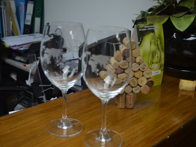 2015-12-30 Glass Etching cum Wine Tasting Workshop